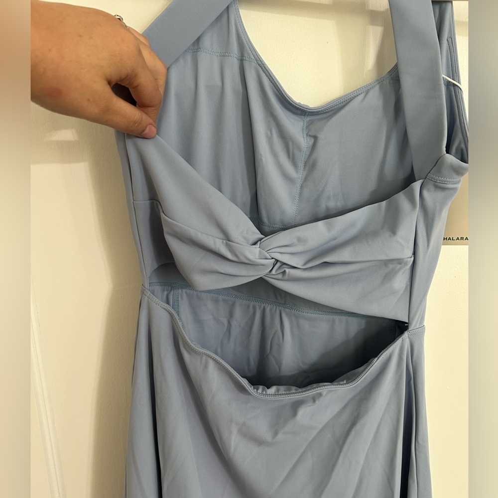 HALARA Light Gray Blue Athletic Dress - Picture 5 of 13
